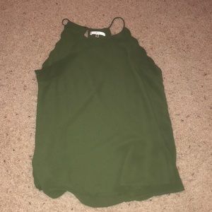 Green Tank top